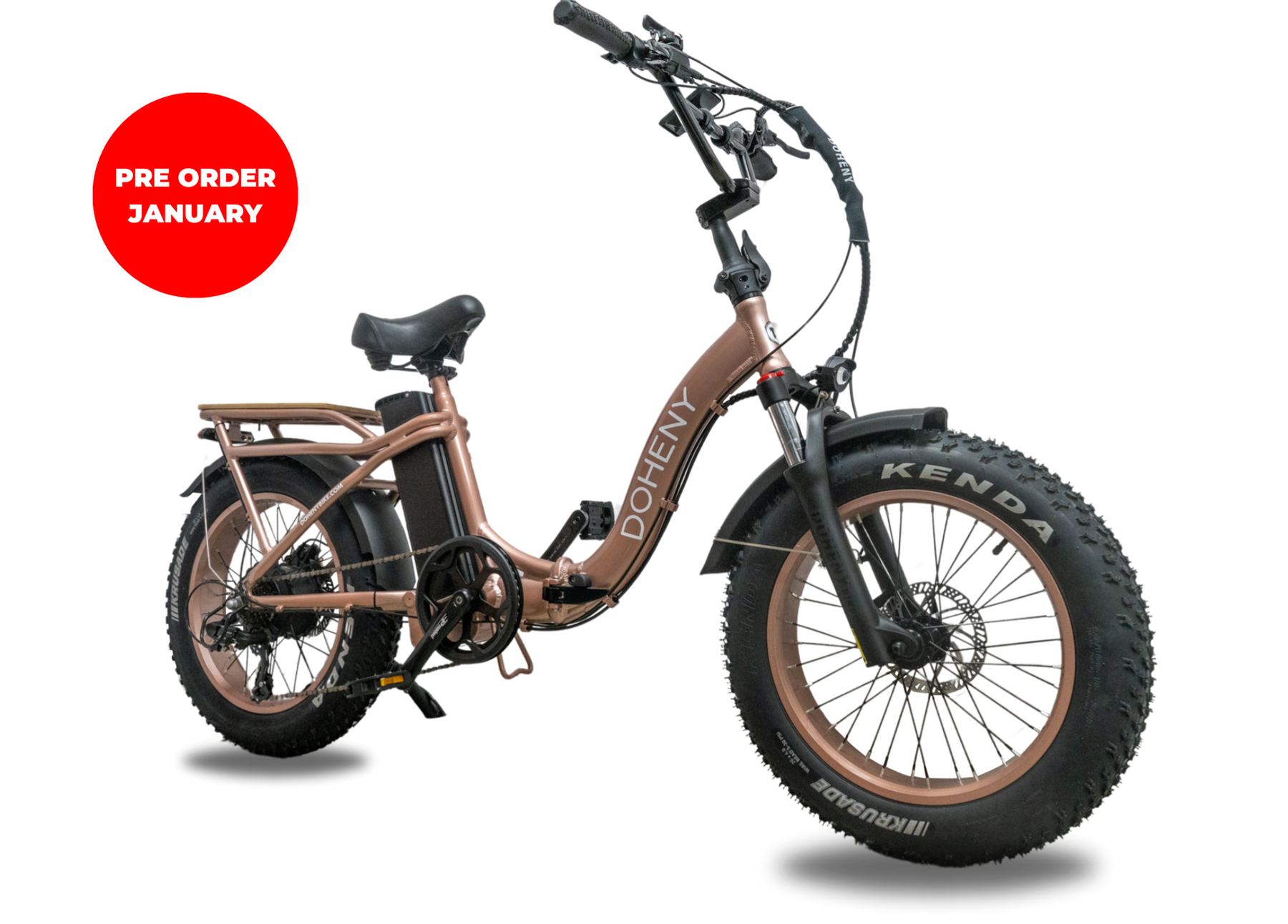 Doheny EZ Folding 3.0 Step Thru Electric Bike Doheny Bike