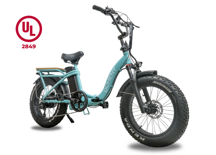 Doheny EZ Folding 3.0 Step Thru Electric Bike – Doheny Bike Doheny EZ Folding 3.0 Step Thru Electric Bike – Doheny Bike