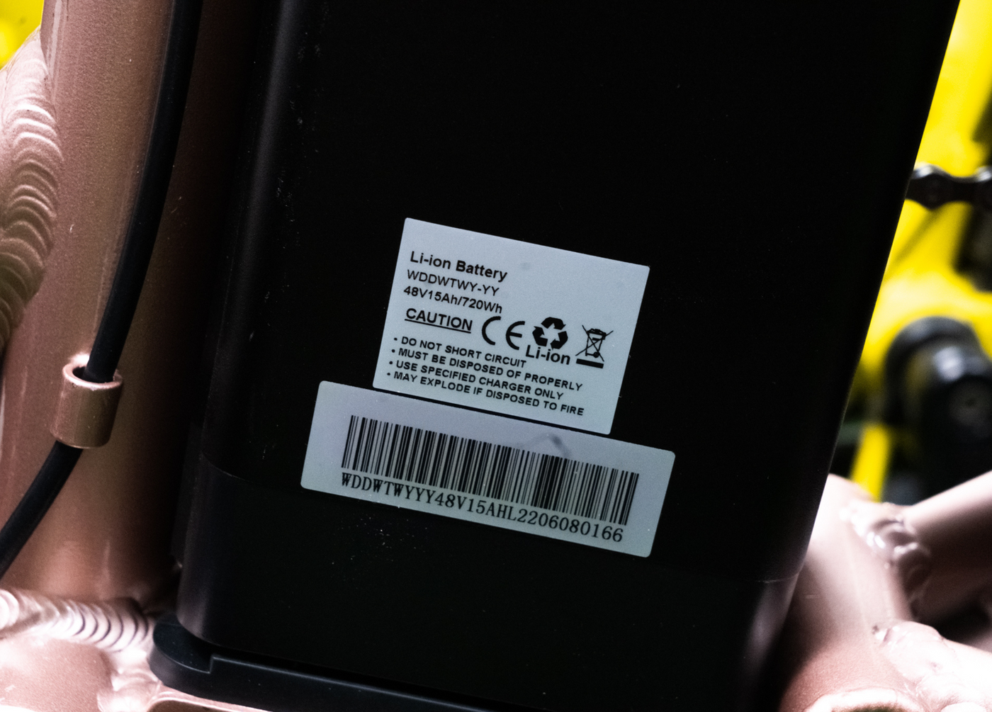 15 Ah Replacement Battery For EZ/EX EBikes